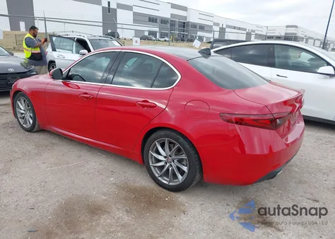 2018 Alfa Romeo Giulia Rwd from USA, damaged, VIN ZARFAEBN9J7580294